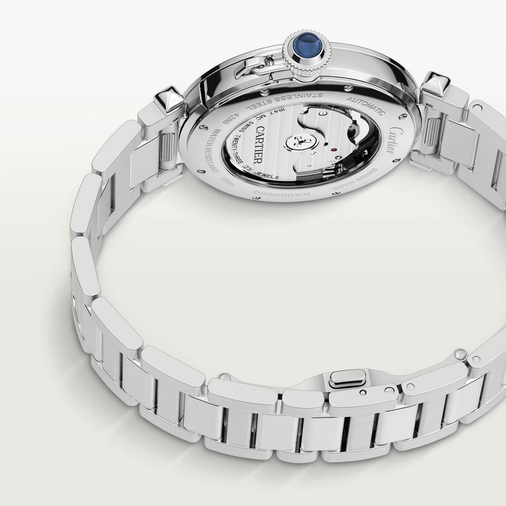 Đồng Hồ Cartier Pasha De Cartier Watch 41mm Nam Xám